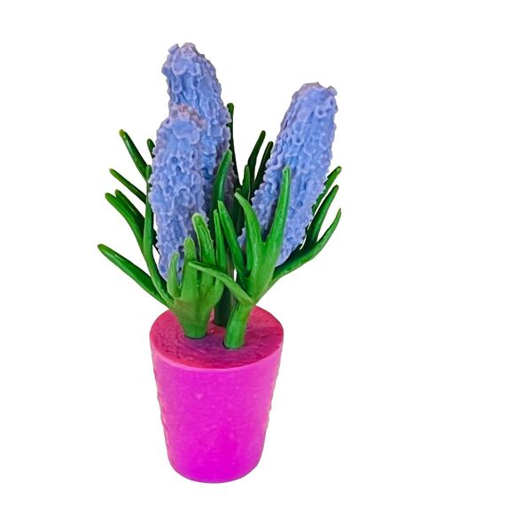 American Girl Garden FLOWER Purple Lavender Hyacinth Plant Doll Table Accessory - Picture 2 of 6